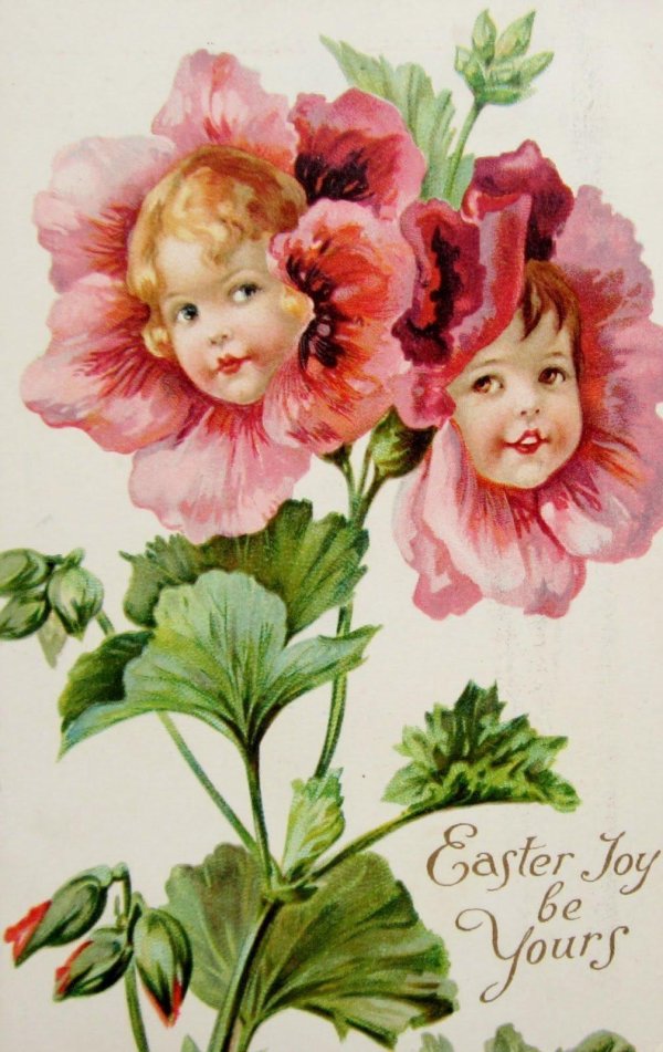 открытка ретро