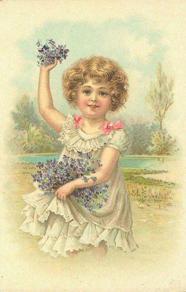 старинная открытка