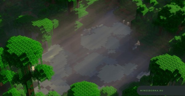 майнкрафт биом лес