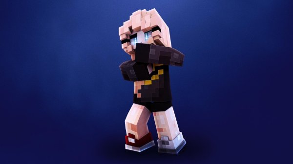 игрок из майнкрафта