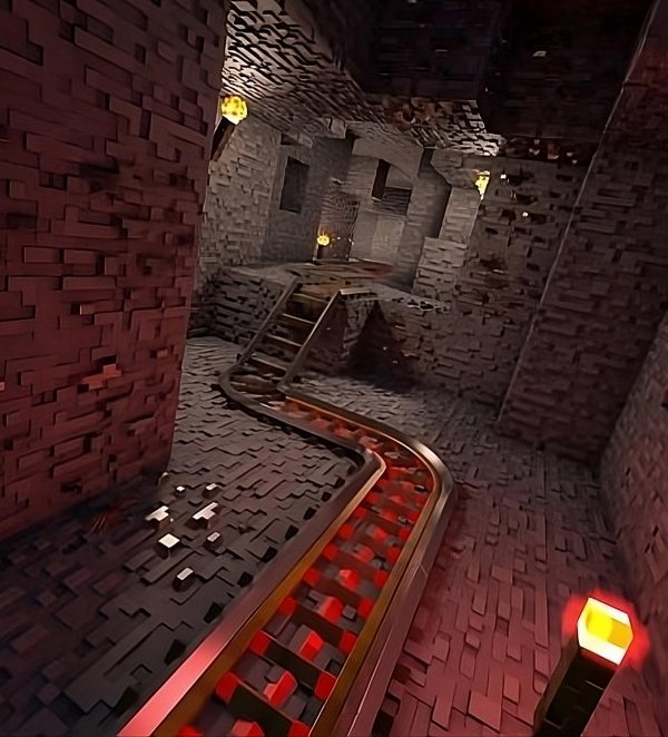 майнкрафт пещера