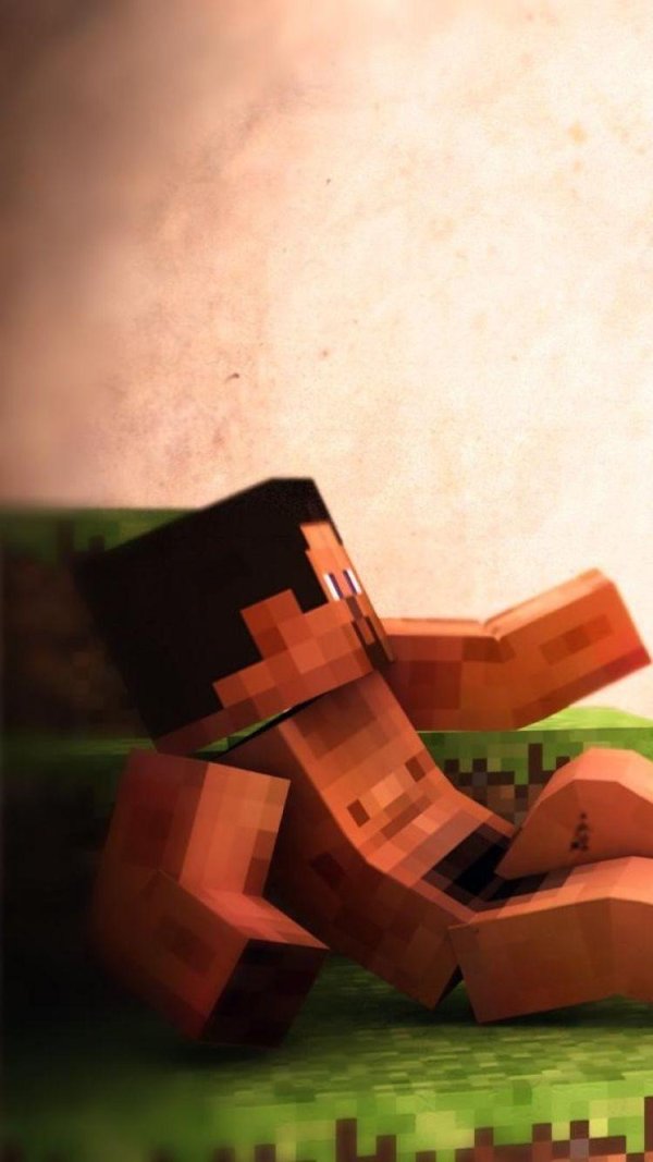 фон с майнкрафтом