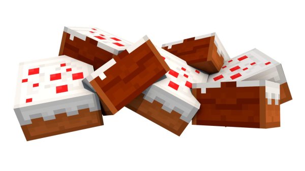 торт в майнкрафте без фона