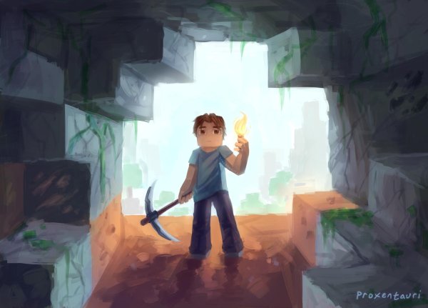 арты по майнкрафту