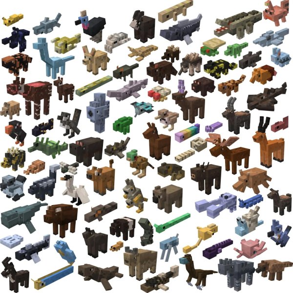 животные из майнкрафта