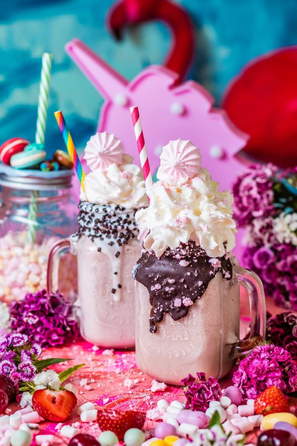 милкшейк молочный коктейль