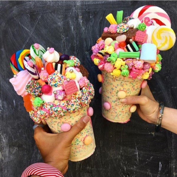 красивое мороженое