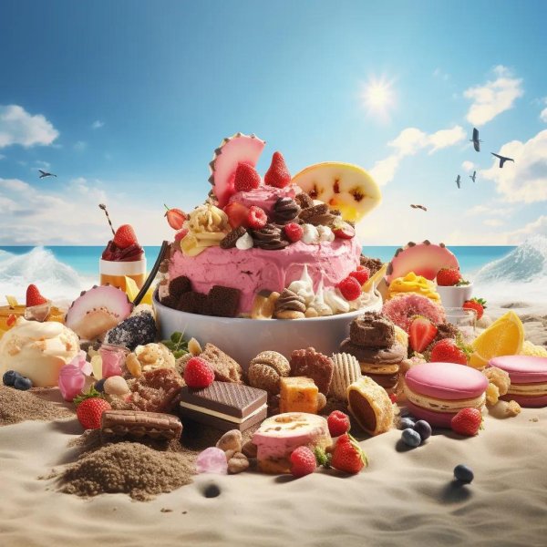 фон мороженого