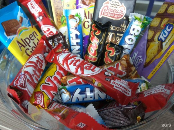 батончики марс натс сникерс баунти