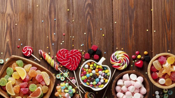 конфеты печенье