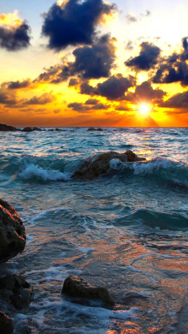 красивое море