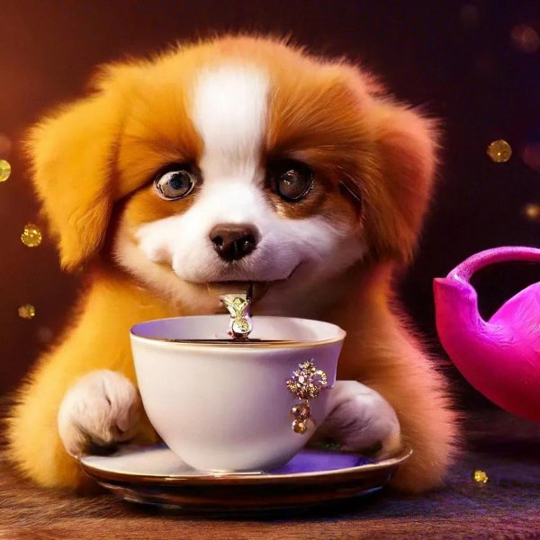 милая собачка