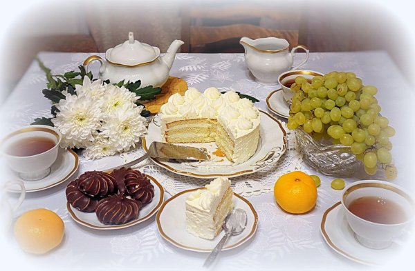 лимонный торт