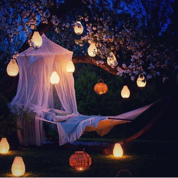 романтик на природе