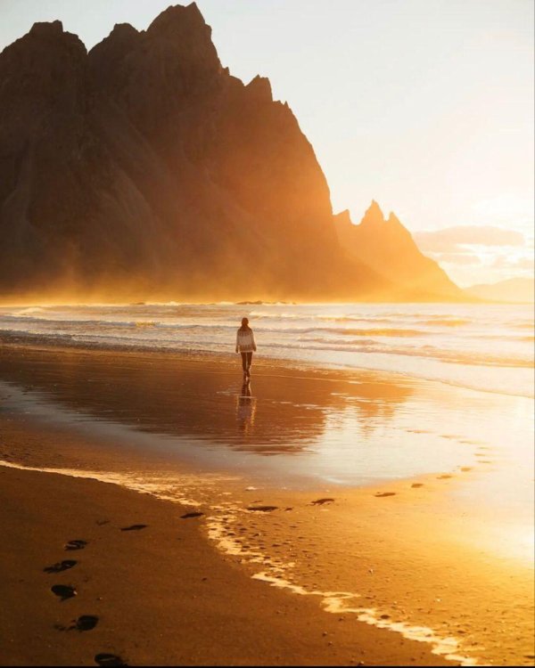 прогулка по пляжу