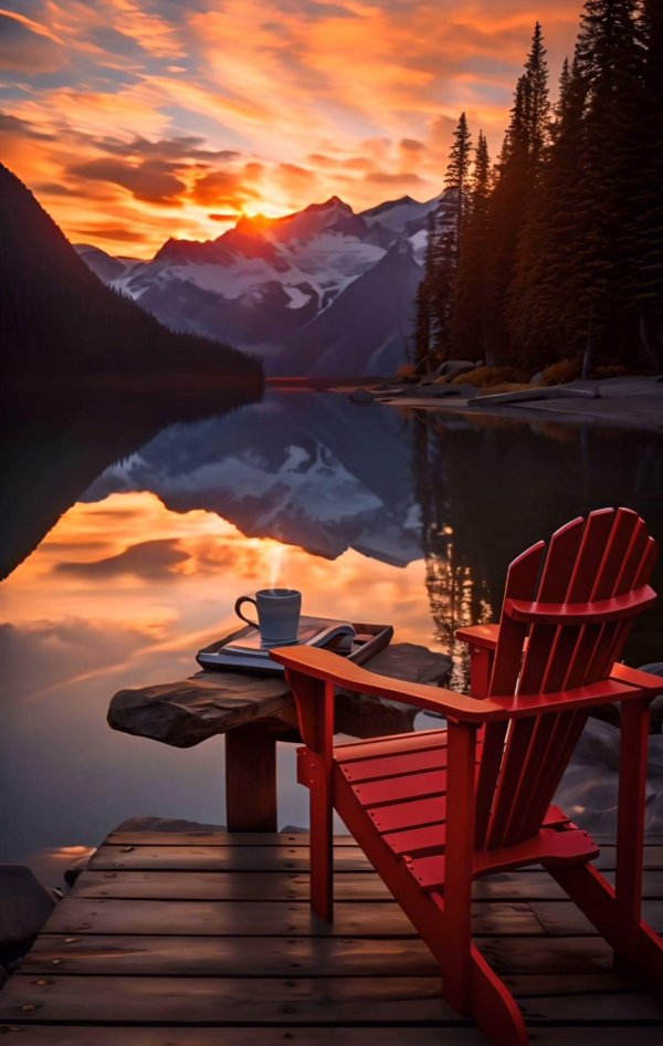 покой природа