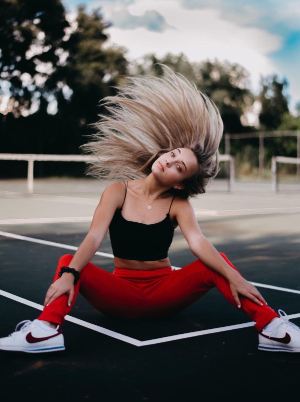 спортивная фотосессия