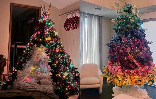 необычная новогодняя елка