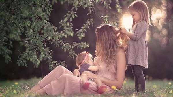 фотосессия с дочками