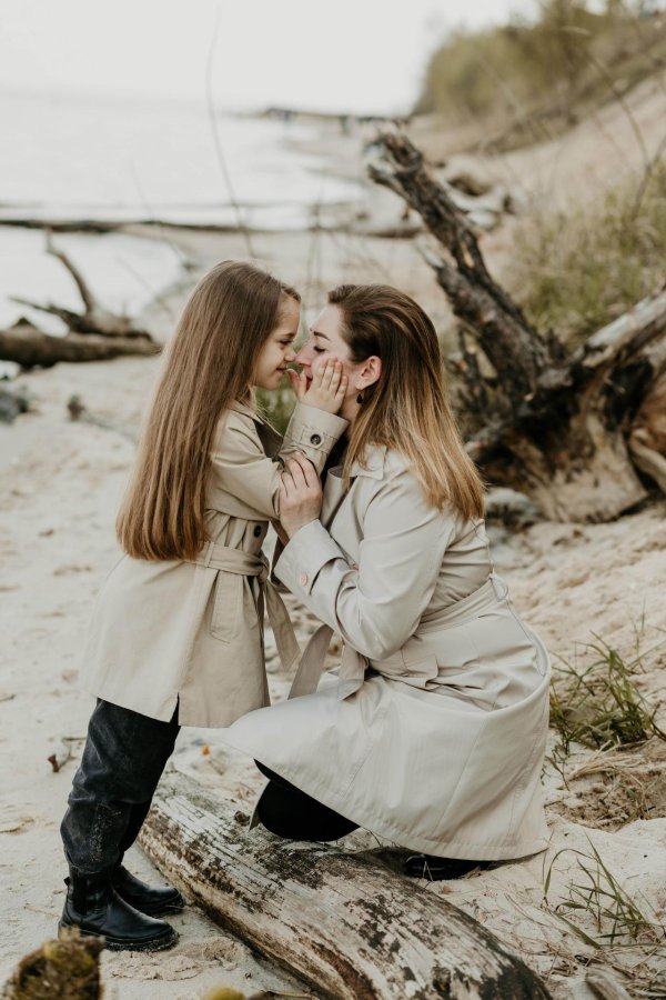 фотосессия мать и дочь