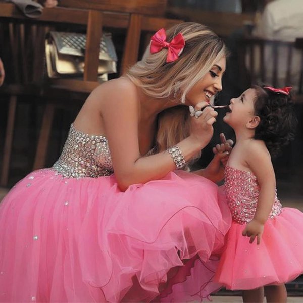 платье для мамы и дочки