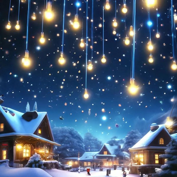 волшебство новогоднее