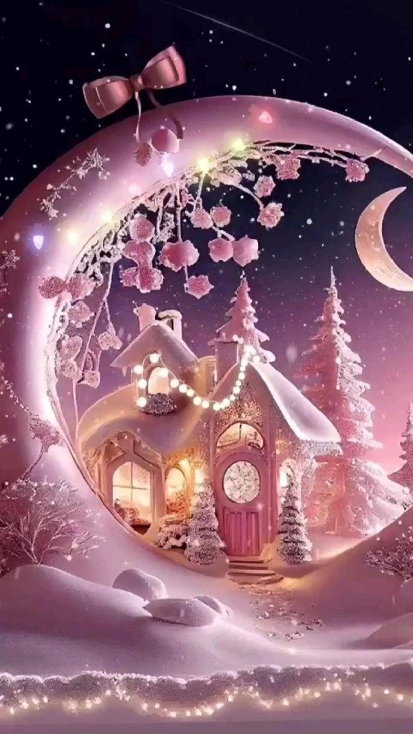 открытка рождественская