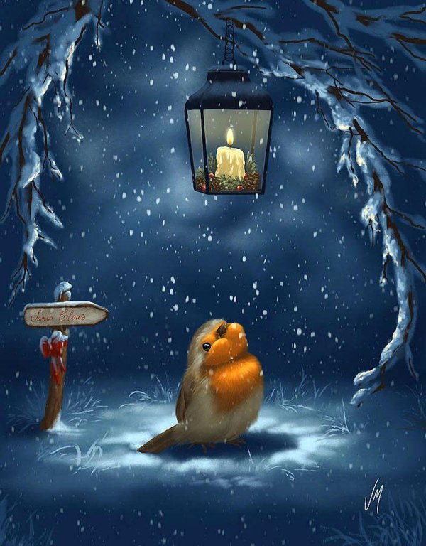 спокойной зимней сказочной ночи