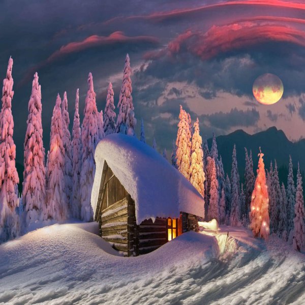 зимние пейзаж