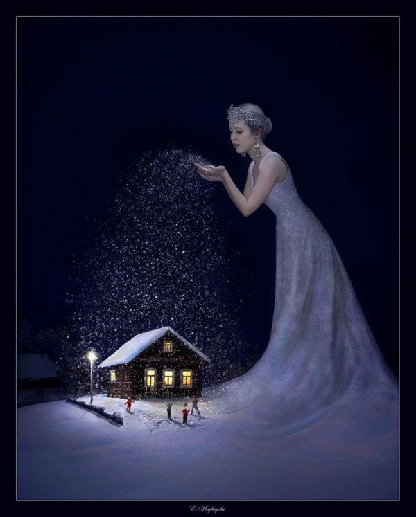 волшебница зима