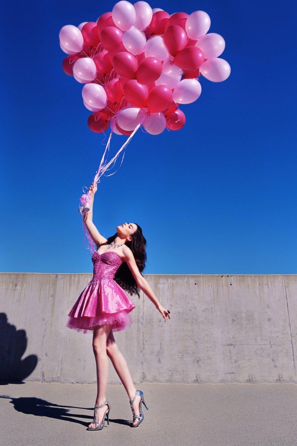 фотосессия с шарами