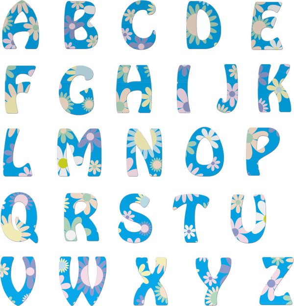 необычные буквы алфавита