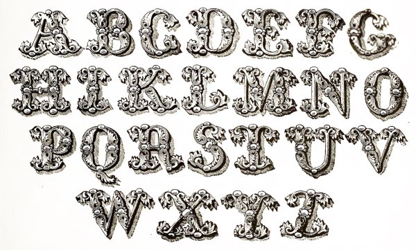 декоративные шрифты