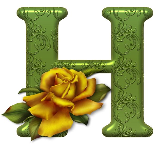 красивая буква н для оформления