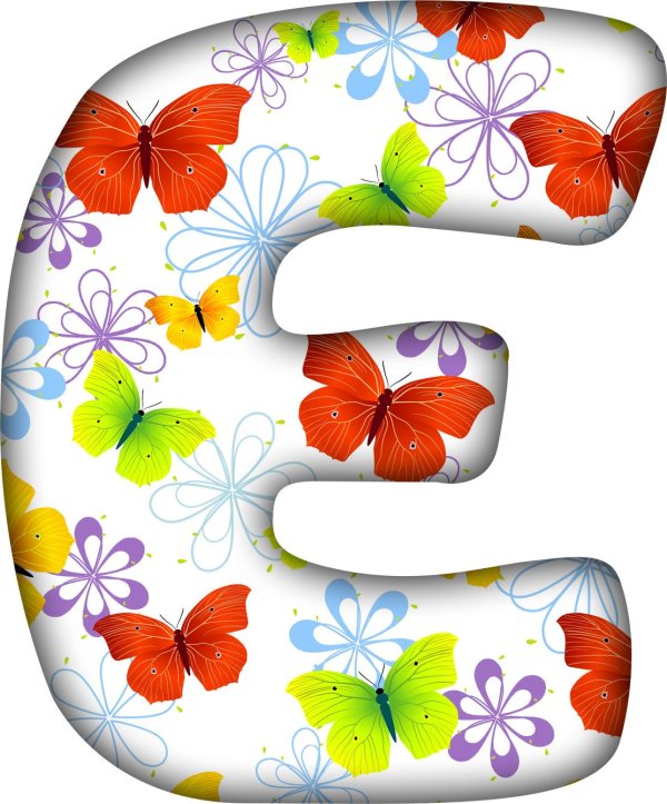 буква с красивая