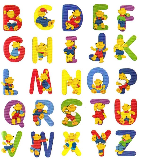 животные алфавит