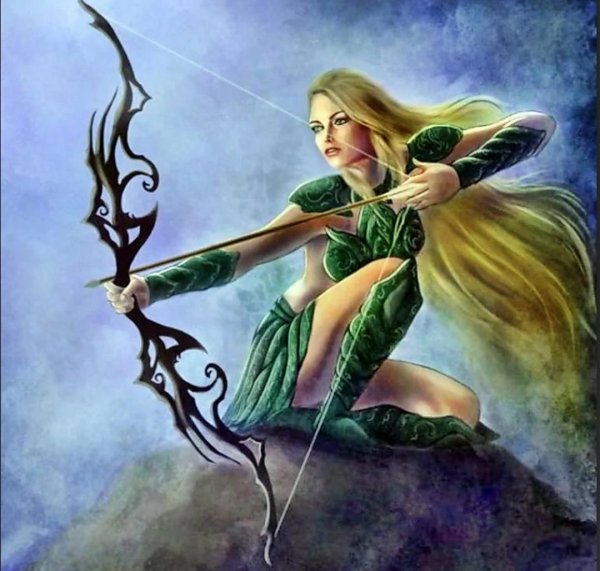 днд лучница эльфийка