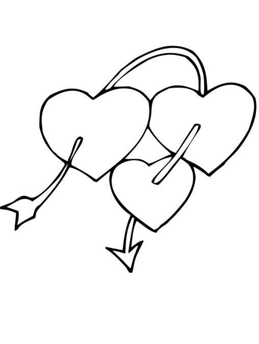 сердце со стрелой