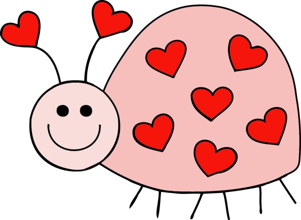 божья коровка мультяшная