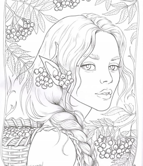 красивая раскраска