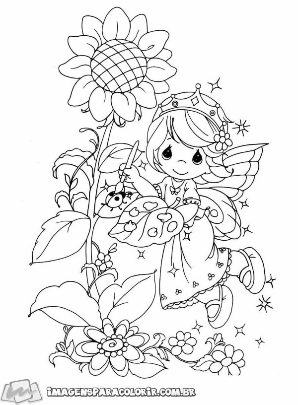 раскраска для девочек