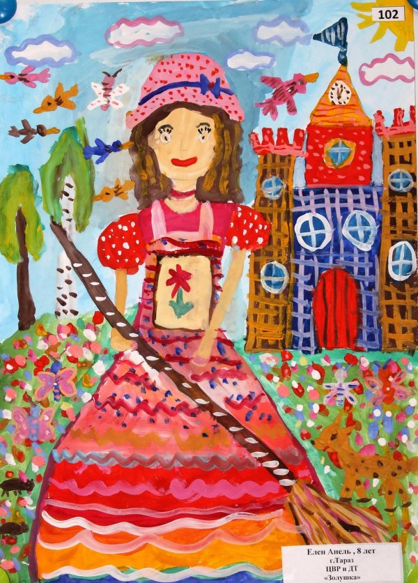 рисование василиса прекрасная