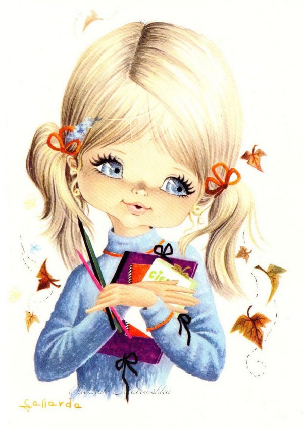 иллюстрации девушек