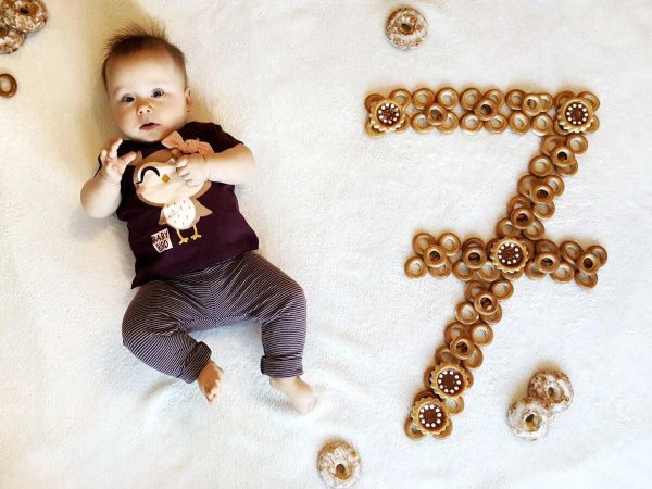 фотосессия по месяцам малыша