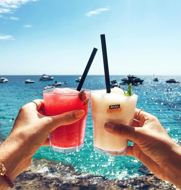 летние коктейли