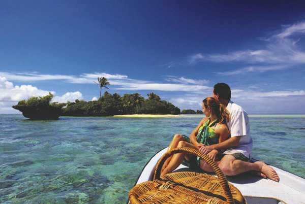 тропический остров для влюбленных