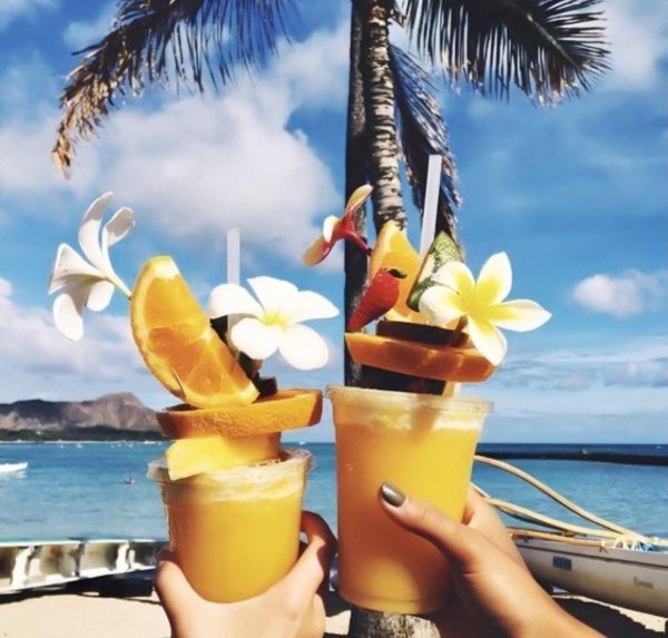 летние коктейли