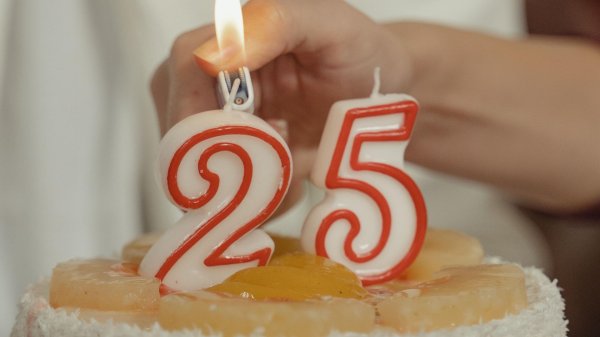 свеча для торта юбилейная