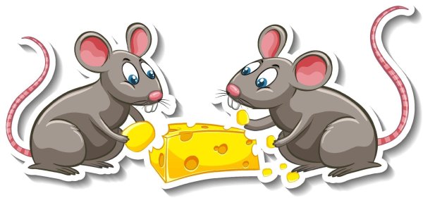 мышь с сыром