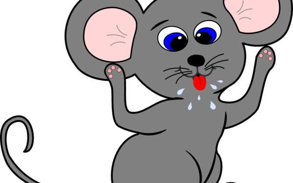 мышонок мультяшный